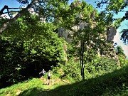61 Bel roccione ai roccoli di Passo Barbata (1320 m)